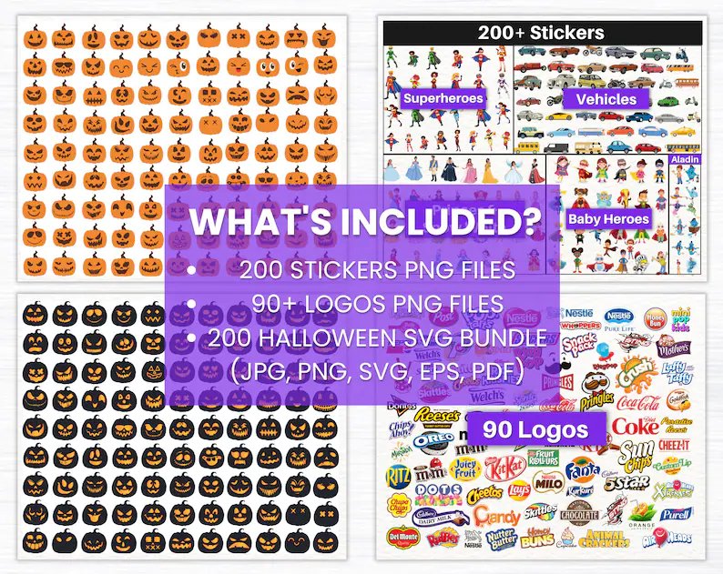 500+ Halloween Mega Bundle - Master ArtLab