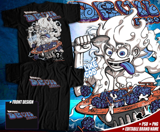 Editable Brand Name - Sun God Nika Streetwear Design - Master ArtLab