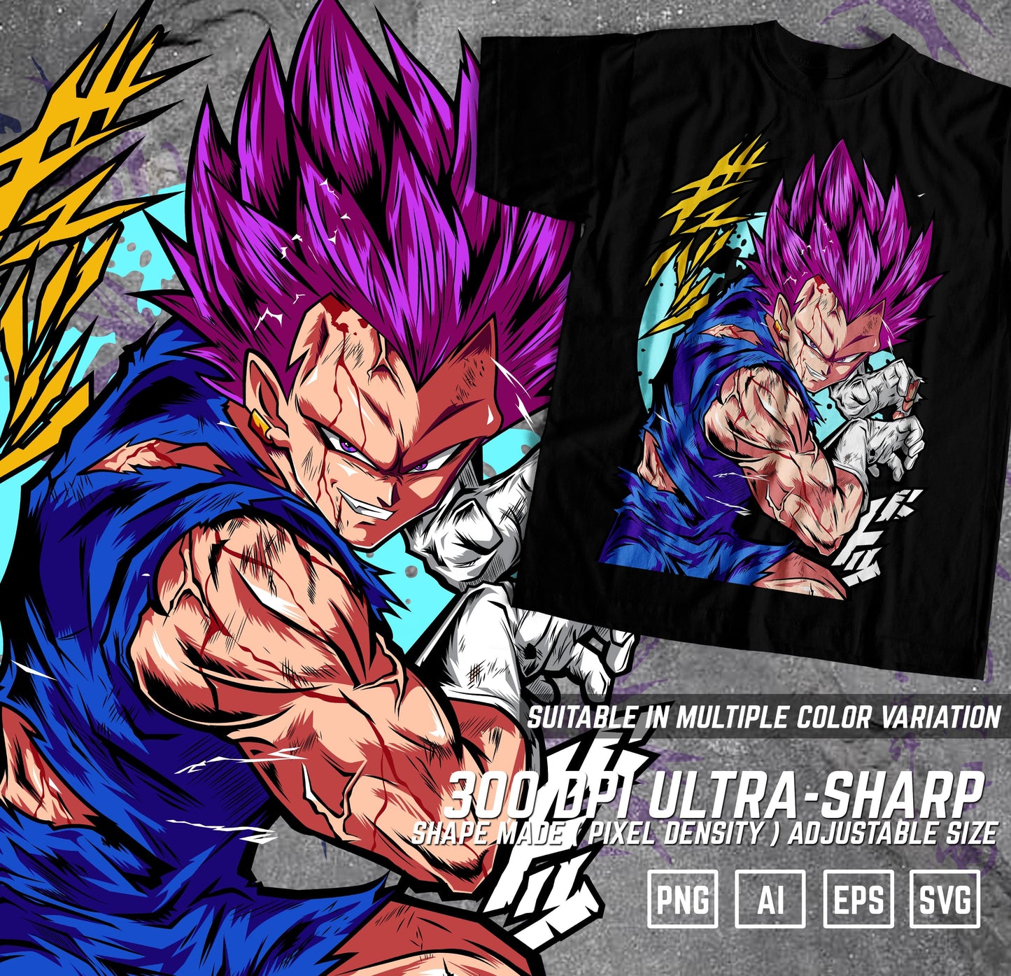 VEGETA SSJ GOD V2 (EX) Premium - Master ArtLab