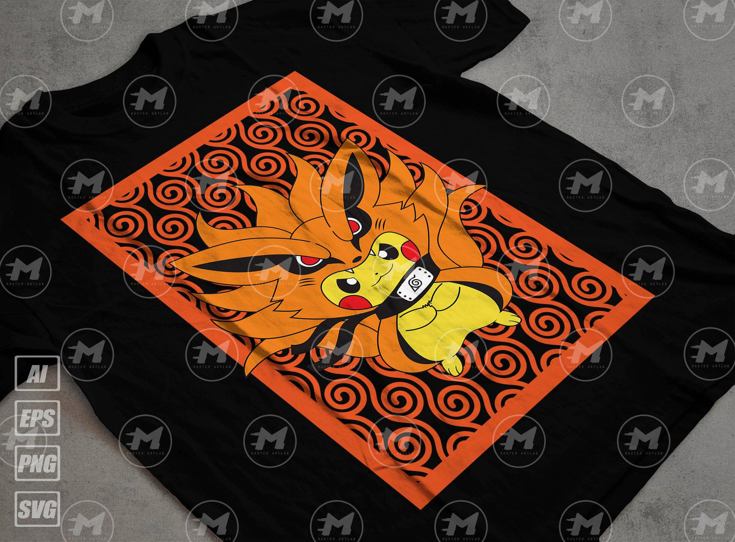 POKEMON X NARUTO ECONO PACK - Master ArtLab