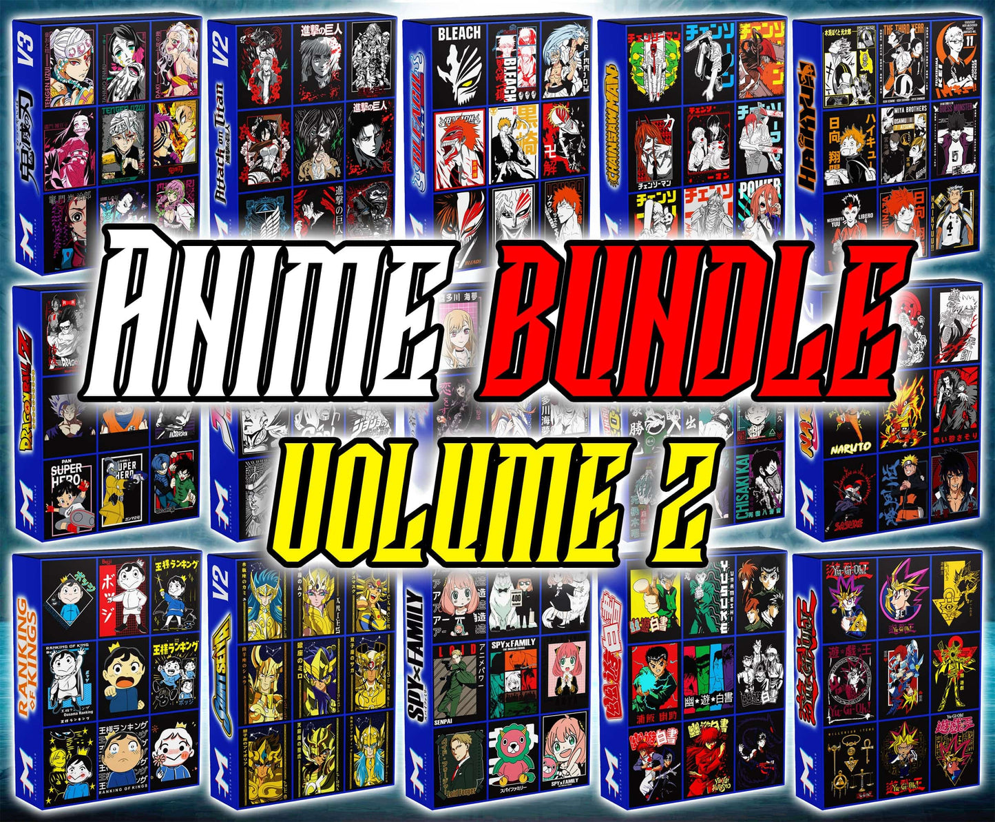 MEGA ANIME PACK V2 - Master ArtLab