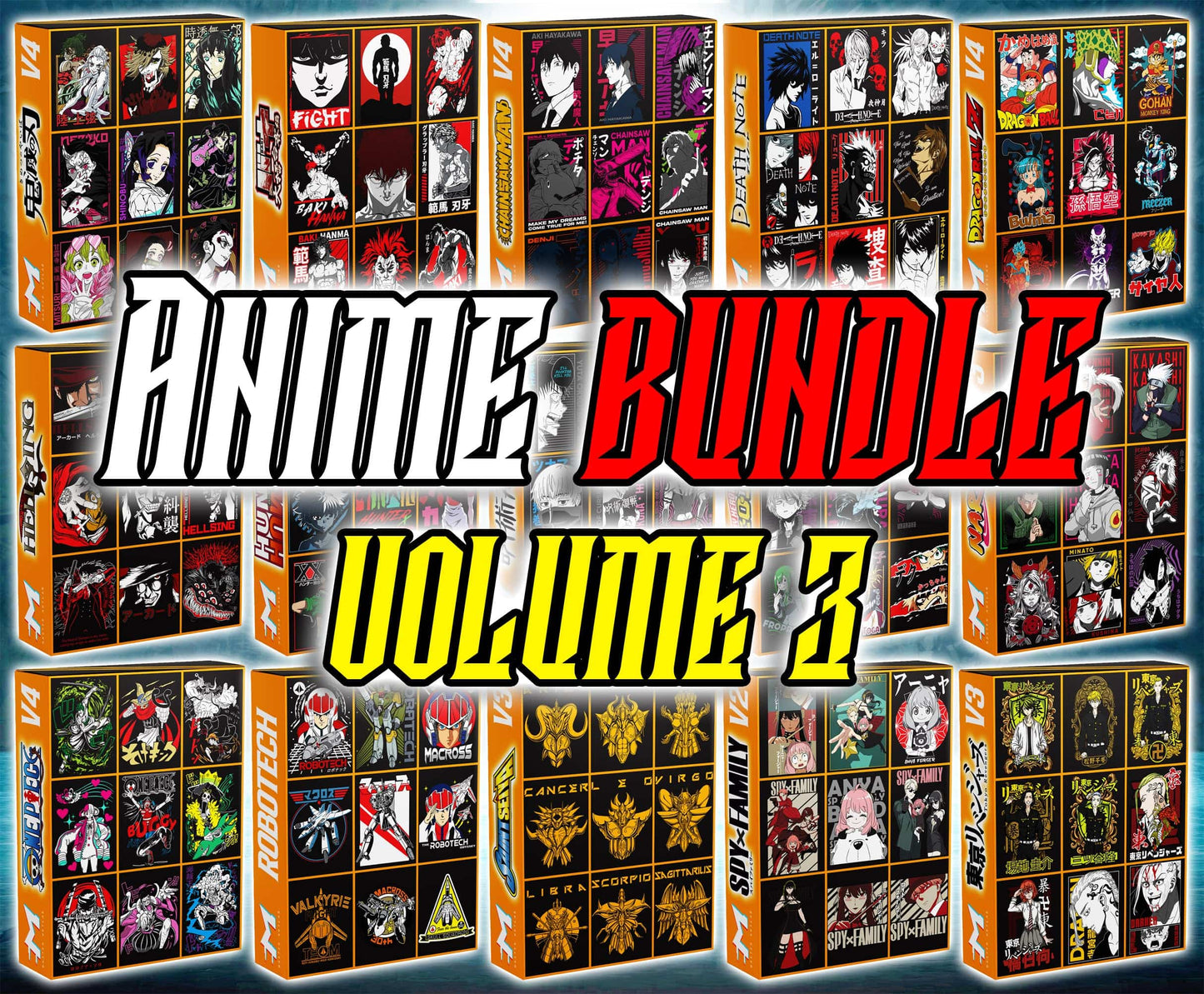 MEGA ANIME PACK V3 - Master ArtLab