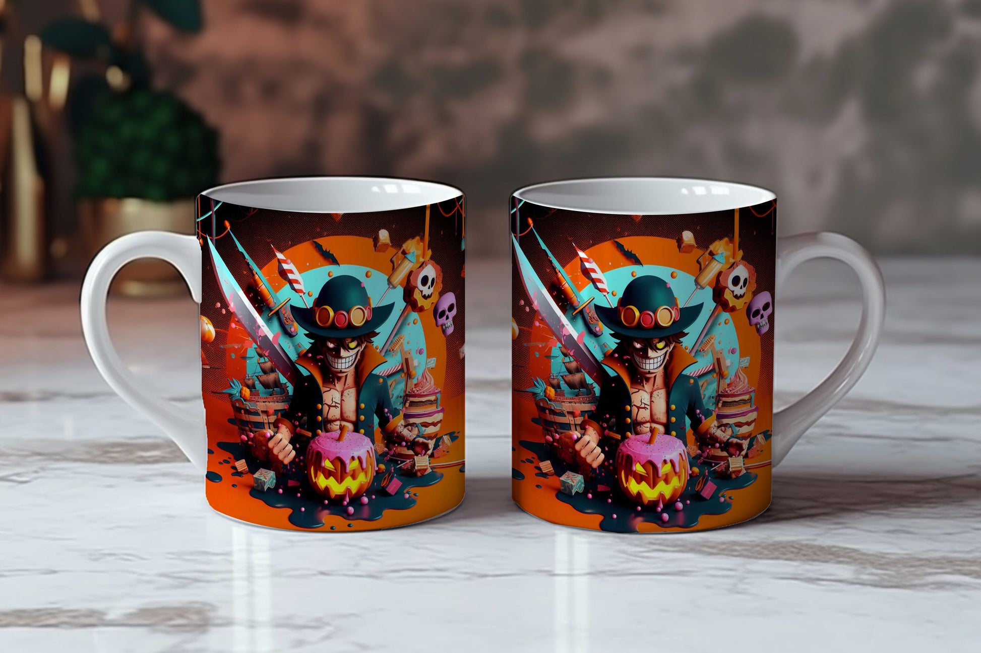 Anime 3D Mug Wraps Designs Bundle - Master ArtLab