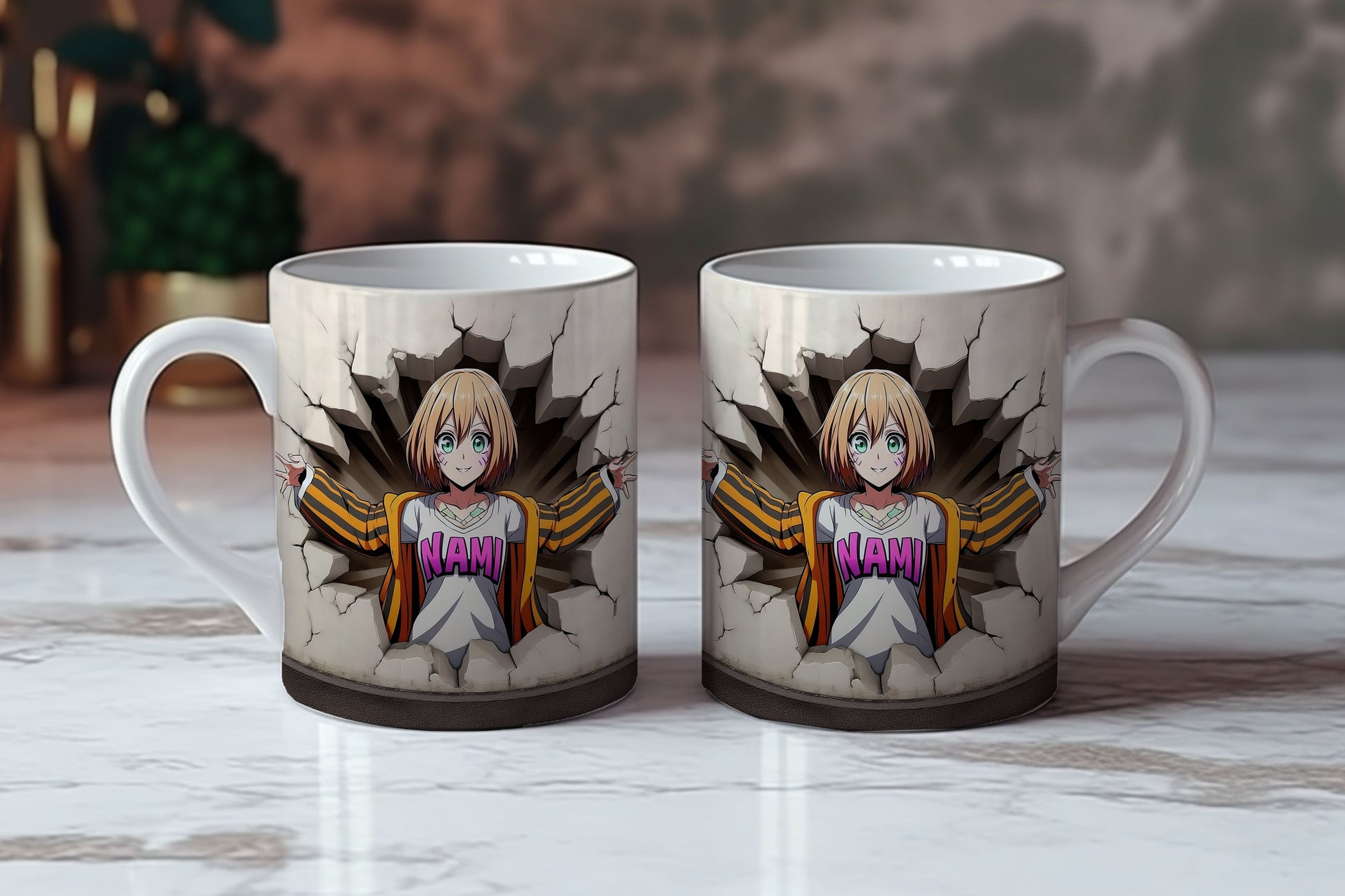 Anime 3D Mug Wraps Designs Bundle - Master ArtLab