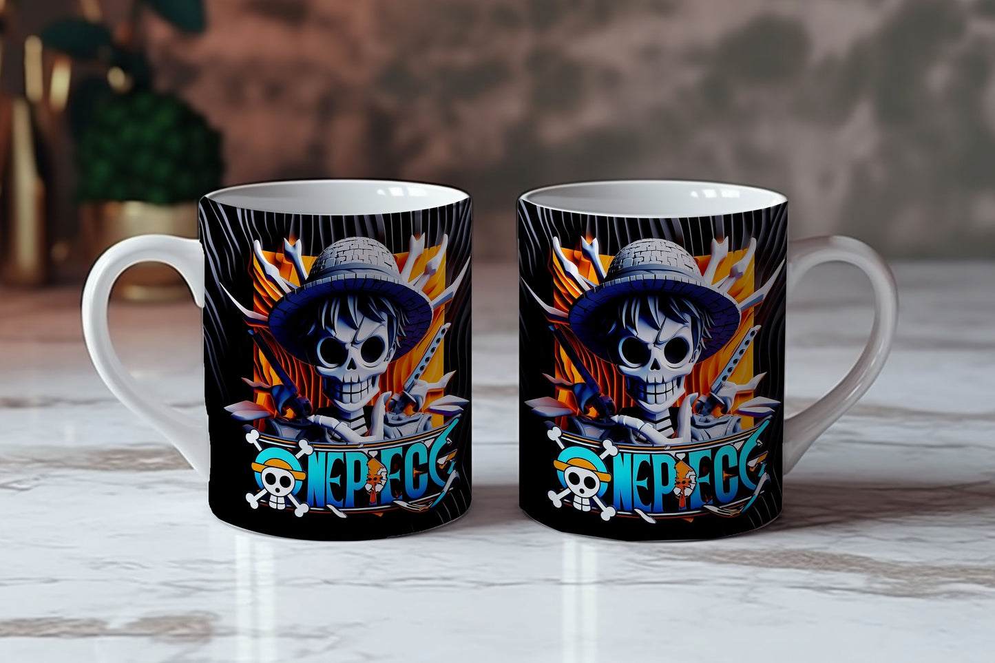 Anime 3D Mug Wraps Designs Bundle - Master ArtLab