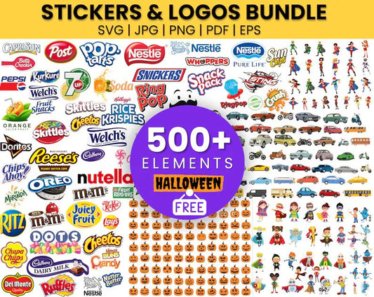 500+ Halloween Mega Bundle - Master ArtLab