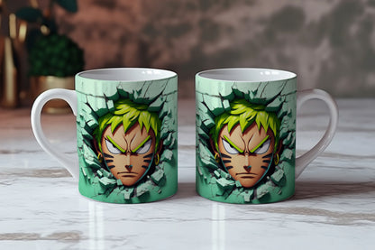 Anime 3D Mug Wraps Designs Bundle - Master ArtLab