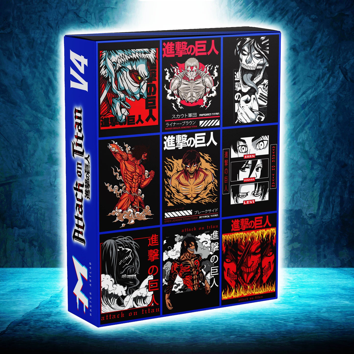 ATTACK ON TITAN V4 ECONO PACK - Master ArtLab