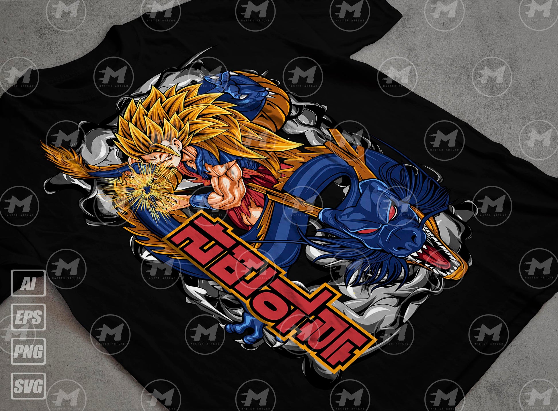 GOKU SS3 ETG V2 Premium - Master ArtLab