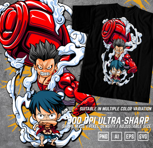 LUFFY G4 CHIBI EXG V1 Premium - Master ArtLab